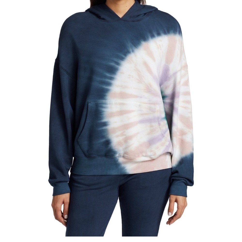Wildfox Blue and White Sweatshirt Hoodie